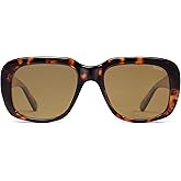 SOJOS Classic Thick Rectangle Polarized Sunglasses for Women Men Trendy 90s Square Frame Shades SJ2635