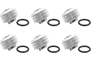 Dracaena 2 Pack G1/4 Thread to 3/8" ID, 1/2" OD PVC Hose Copper Adapter, Soft Tube Compression Fitting for Computer Water Coo