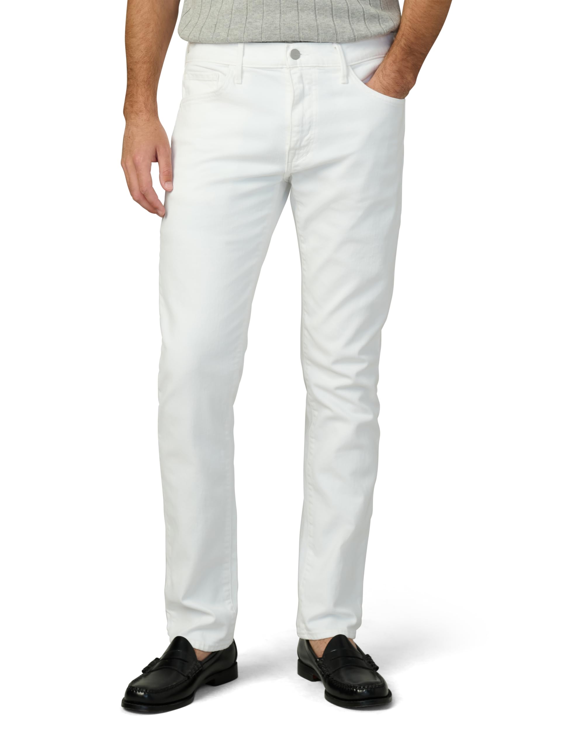Joe’s Jeans Men’s Asher Slim Leg Jean, Clean White, 31W x 34L