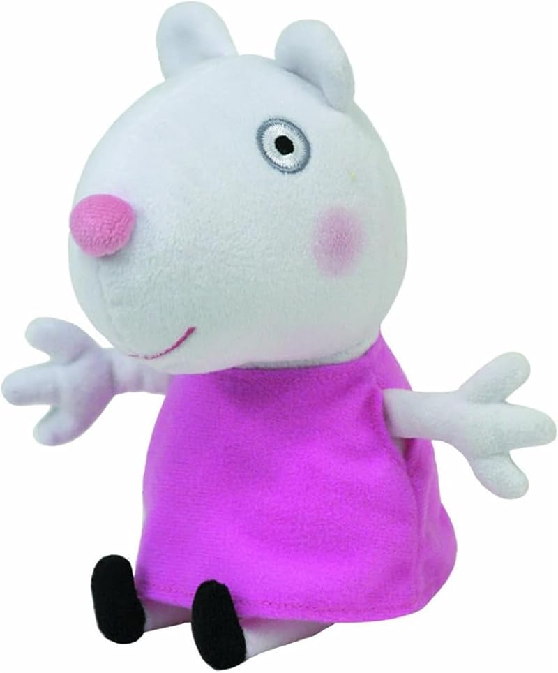 TY Peppa Pig Suzy Sheep Beanie 15 cm Soft Plush Toy Collectible Gift