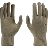Nike Unisex Adult 2.0 Knitted Swoosh Grip Gloves (L, XL) (Khaki Green/Black)