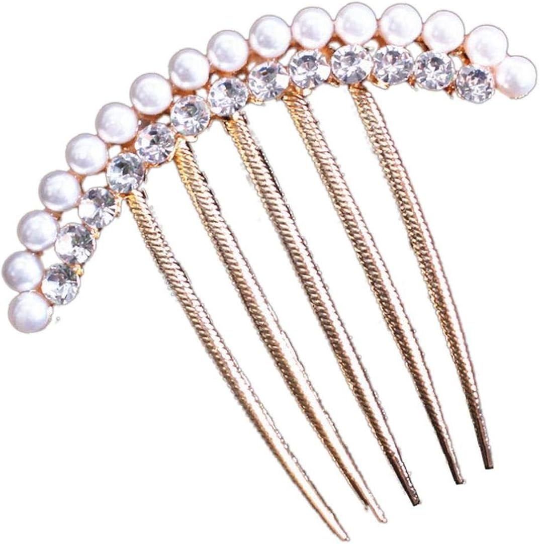 POPETPOP Brautkamm-Set 10 Stück Goldfarben - Haarschmuck Für Hochzeit, Party & Täglichen Gebrauch