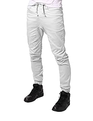 Allsense Men's Slim-Fit Twill Drop-Crotch Jogger