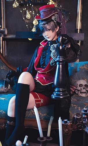 Amazon 漫天王 黒執事 コスプレ シエル ファントムハイヴ 洋服 坊ちゃん 伯爵 貴族 祈りコスチューム 衣装 Cosplay コスチューム 仮装 変装豪華セット L コスプレ 仮装 通販