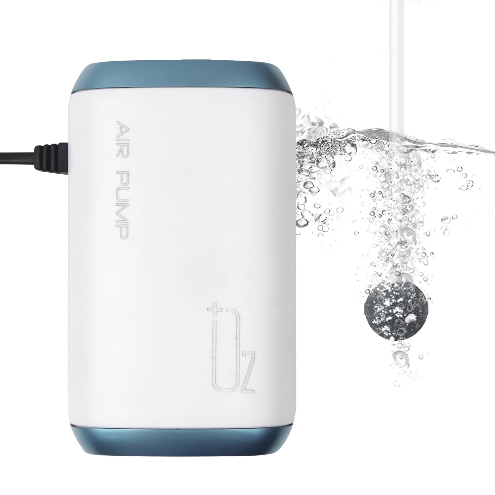 BAITAI Aquarium Air Pump,Ultra Silent Oxygen Aerator Pump ,Completely Accessories for 40-80L fish tank