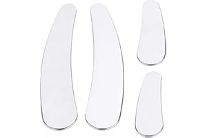 Cyreedom Curved Swingarm Frame Insert Set (4 Pieces) Plastic with Chrome Surface, Compatible with 1984-2007 Harley Heritage Softail Springer Fatboy FLST FXSTC Models