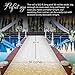 Wedding Aisle Runner with Floral Motif, Create Your Dream Day with Gorgeous Aisle Runners for Weddings, Extra Large Cut to Fit, Durable 50 GSM Polyester with Strong Adhesive , 100’ x 3’