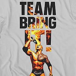 WWE Mens The Rock Shirt - The Brahma Bull Superstar