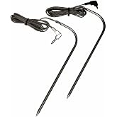 KingChii Ozark Pellet Grill Black and White Meat Probe Set