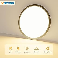 VOLISUN 6Pack 5 CCT LED Flush Mount Ceiling