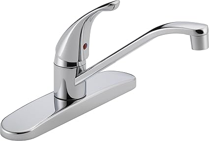 Peerless Single Handle Kitchen Sink Faucet Chrome P110lf Touch