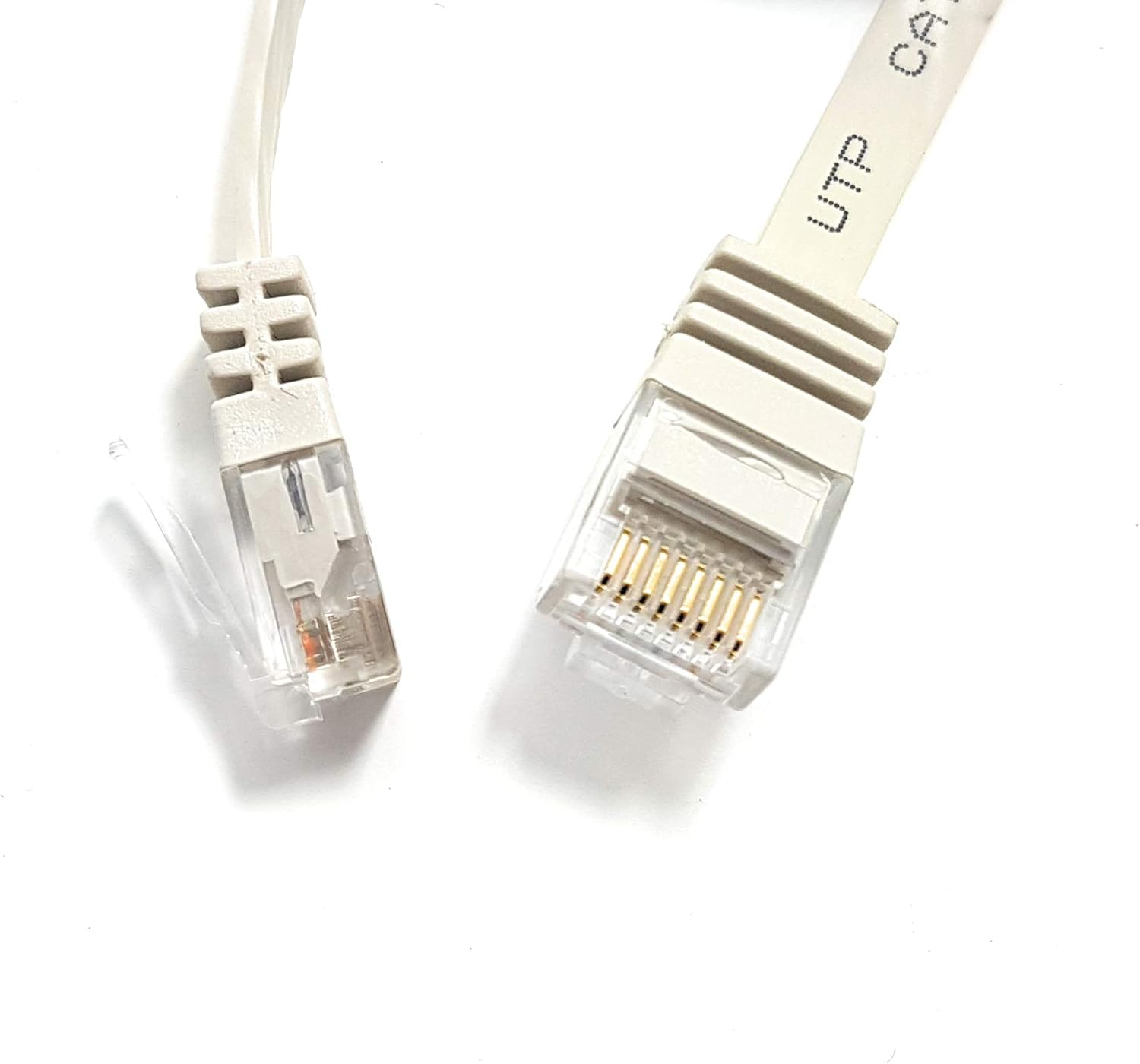 MainCore 10m Beige Flat Cat6 Ethernet RJ45 to RJ45 GIGABIT High Speed Network LAN Patch Moderm Router TV Cable Lead … (10m) - Image 4