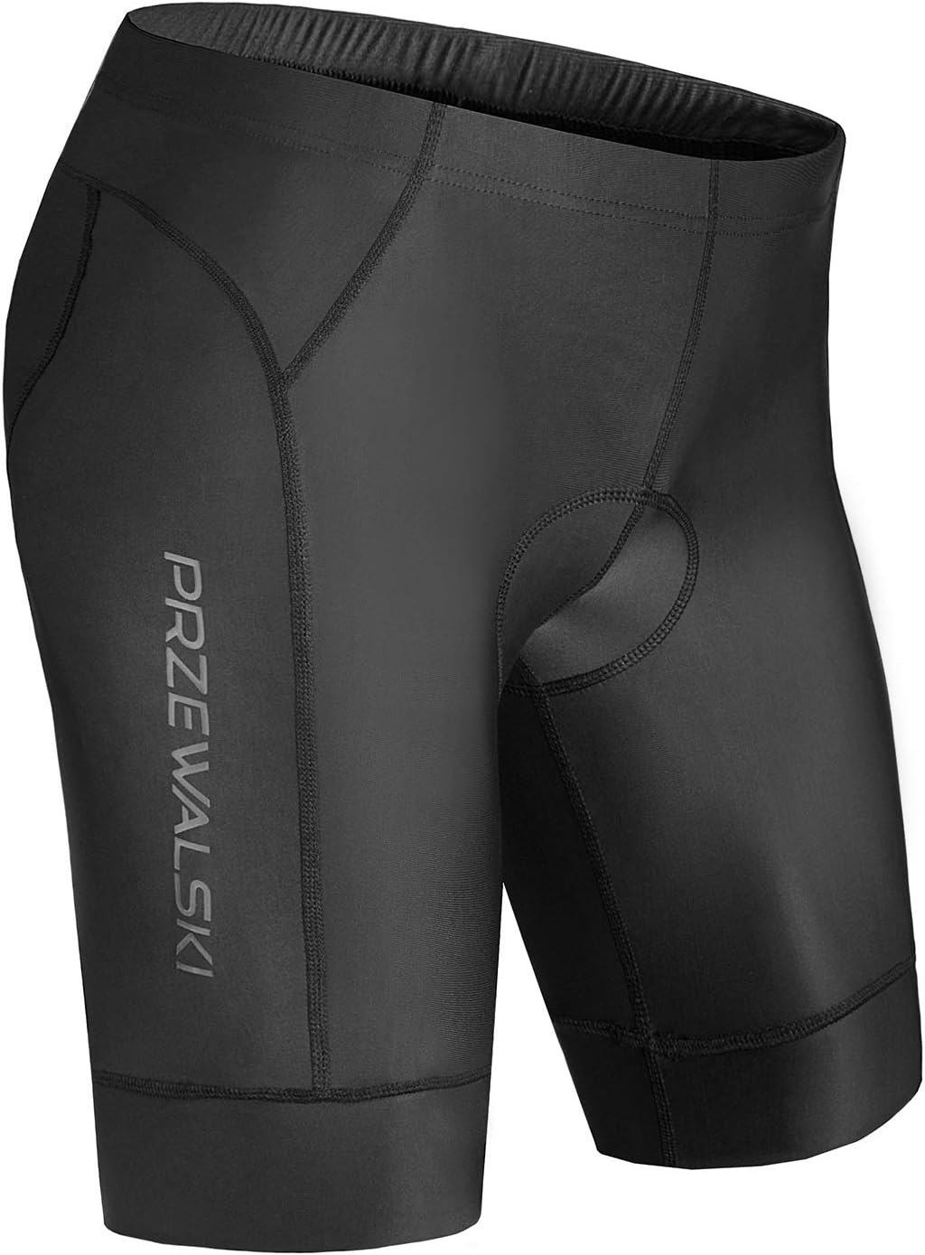 Przewalski Men's Cycling Bike Shorts 4D Padded Bicycle Riding Pants Tights, Anti-Slip Design, Breathable & Comfy