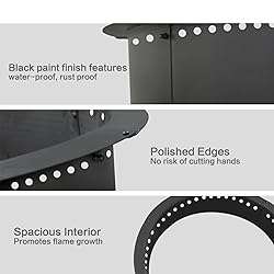 SoulMate Outdoor 45-Inch Outer/39-Inch Inner Fire