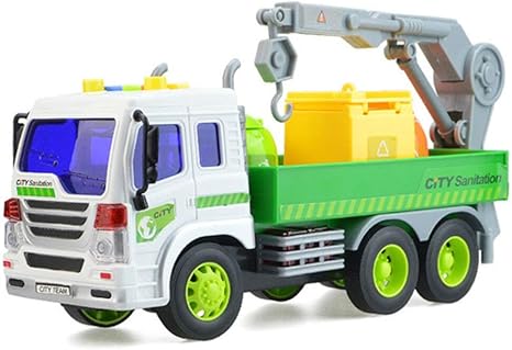 camion de basura de juguete grande