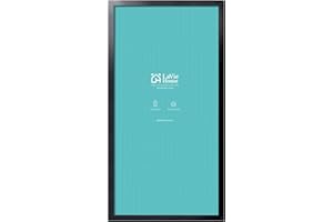 LaVie Home 24 x 48 Picture Frame, Large Poster Frame with High Definition Plexiglass, Horizontal or Vertical Wall Gallery Poster Frames Suitable for Photos, Artworks, Posters,Puzzle, Black 1pc
