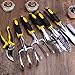 Auelife 9PC Garden Tools Set, Aluminum Alloy Hand Gardening Kit with a Plant Rope, Soft Gloves, a Garden Tote and Garden Tools with Non-Slip Handlethumb 4