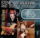 Front cover for the book Live At Carnegie Hall by Stevie Ray Vaughan