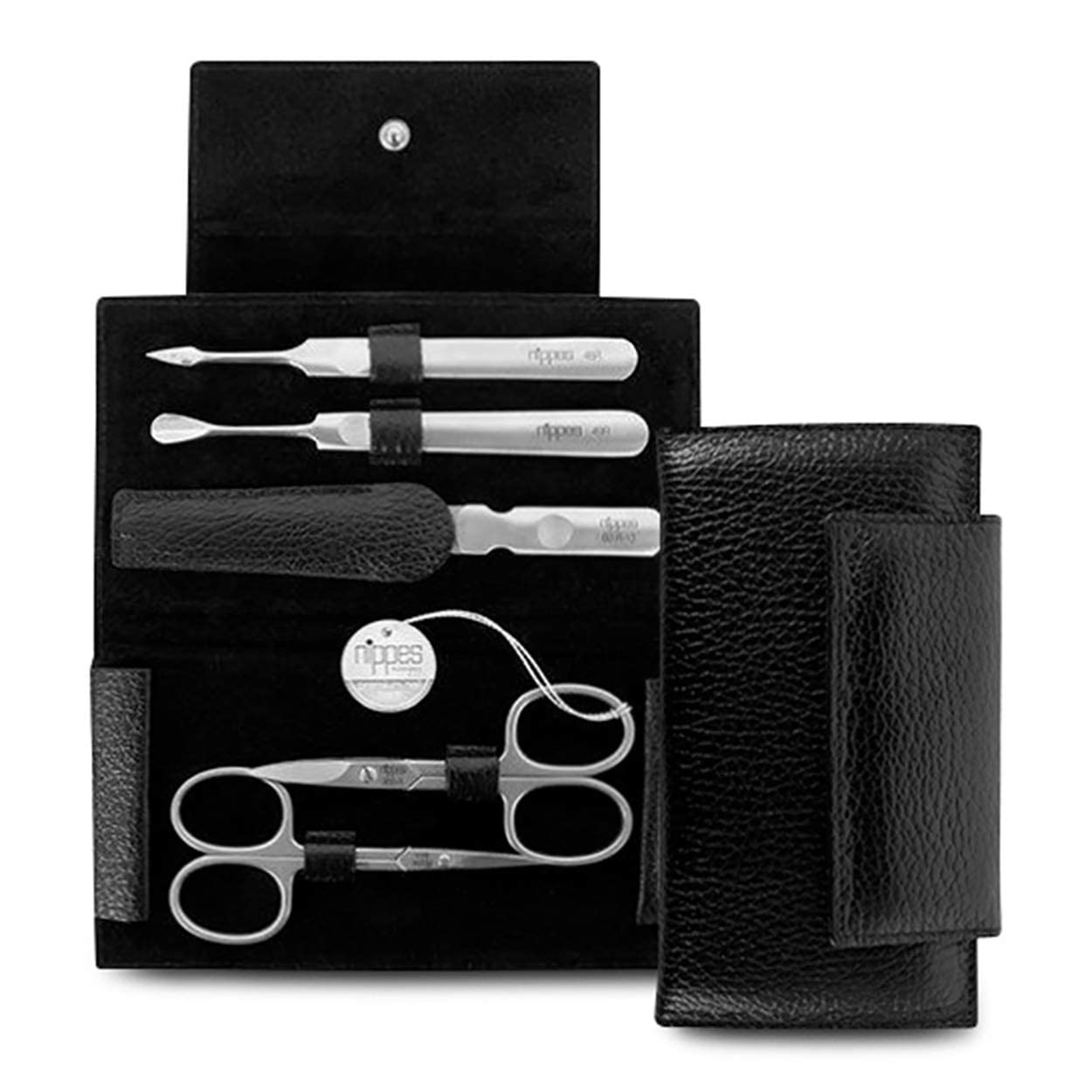 Manicure Set Leather Case with Clasp — image 1