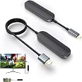 Wireless HDMI Transmitter And Receiver Kit – 4K Decoding & 1080P HD Output, No WiFi Needed