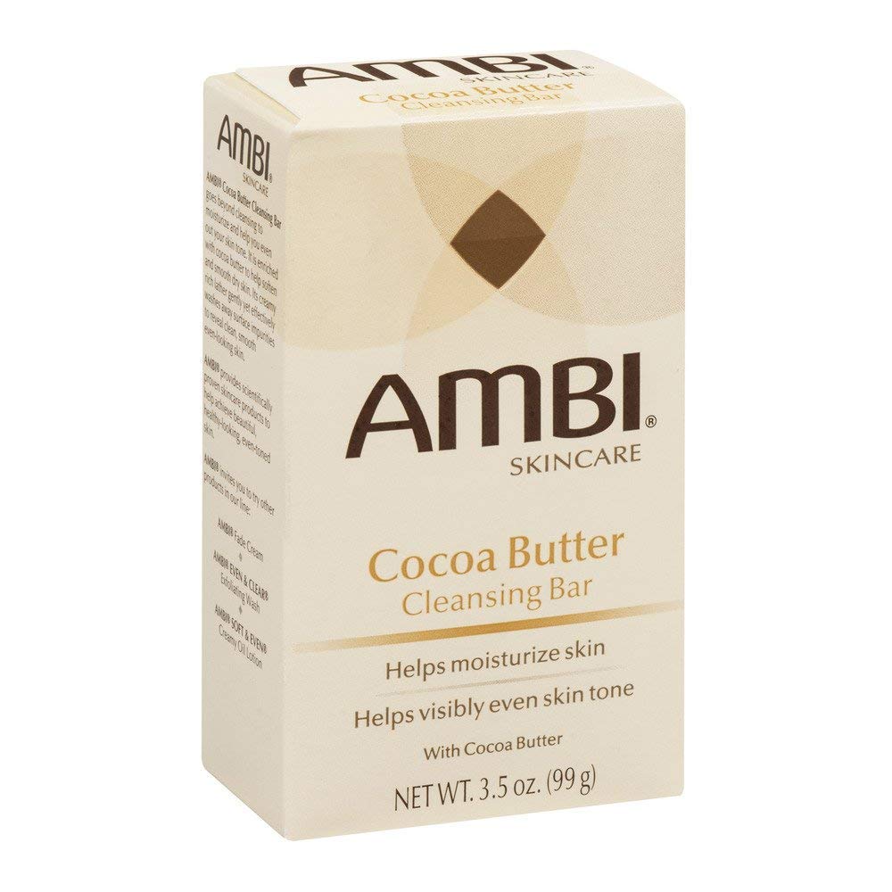 Ambi Cocoa Butter Cleansing Bar 3.5 oz (Pack of 4)