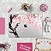 Batianda 2018 2017 / 2016 MacBook Pro 13 Case,Cherry Blossoms Design Crystal Clear Hard Cover for Latest MacBook Pro 13 inch with/without Touch Bar Model:A1706 & A1708 A1989
