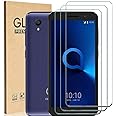 Ranyi [3 Pack] for Alcatel 1 5.0" Screen Protector, Alcatel 1 5.0" Tempered Glass Screen Protector, 9H Hardness Anti-Scratch No Bubble Tempered Glass Screen Protector Film for Alcatel 1 5.0"