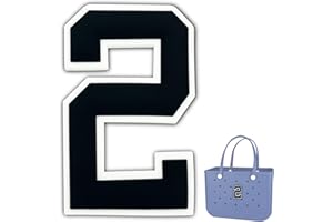 TOYORK Bag Charms for Bogg Bag,Decorative Bog bag Accessories Insert Number Charm for Original Bog Rubber Beach Tote