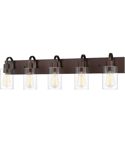 Maxim Lighting Essentials 5-Light Oil Rubbed Bronze Bath Vanity 8015MROI