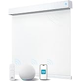 JaeJaes Smart Roller Shades for Windows, Alexa Blackout Motorized Blinds with Remote Control, Easy Install Automatic Electric