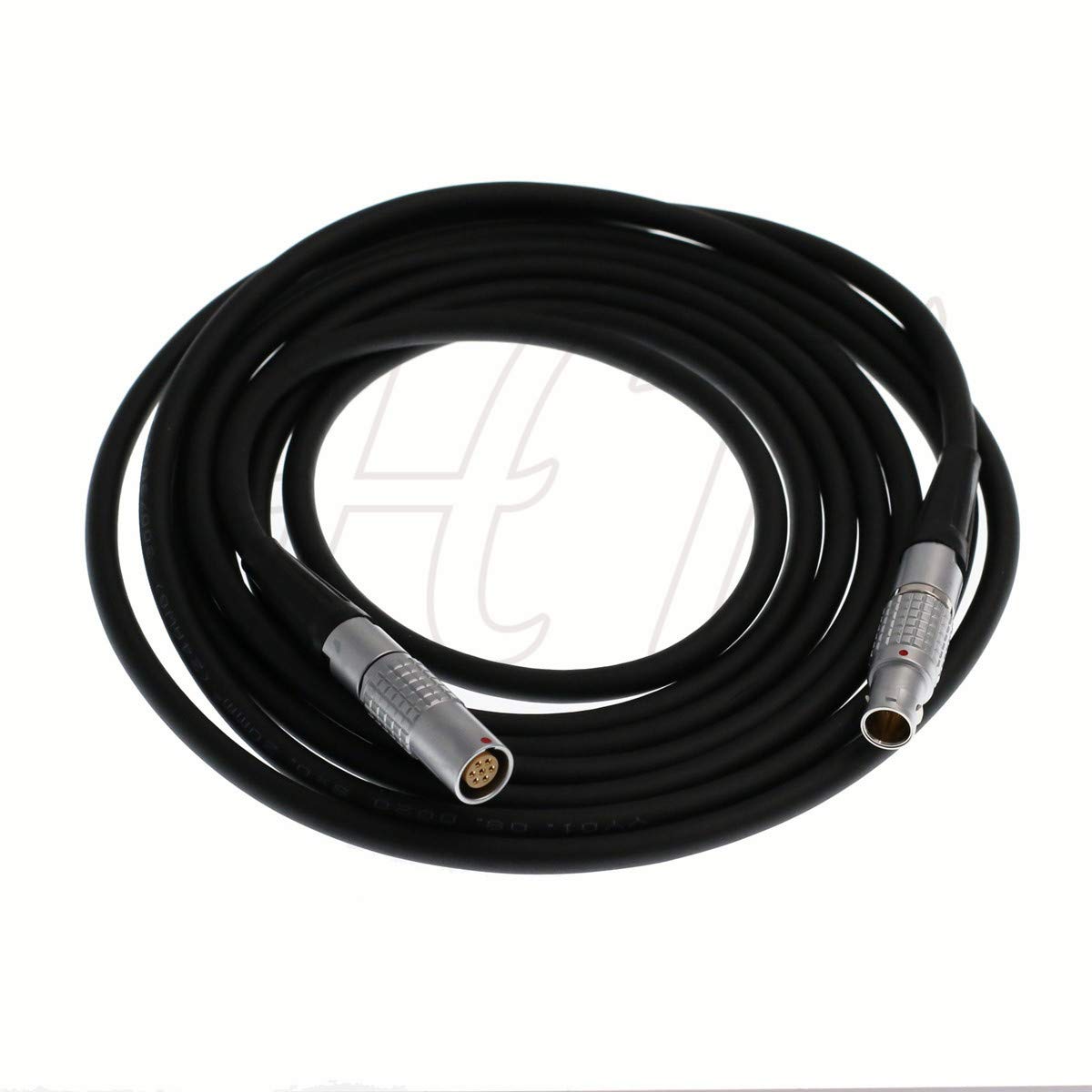 HT-Cable Microphone Preamplifier 7 Pin Male to Female Cable for Nor1408 Norsonic Sound Measuring System 3 meters