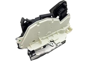 Cheriezing 5K1837015E Door Lock Actuator w/Motor Front Left Driver Side Compatible with VW Beetle GTI Golf Jetta Passat