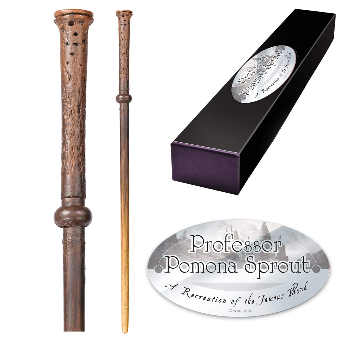 The Noble Collection Proffesor Sprout Character Wand