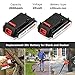 Upgraded 2500mAh LBXR20 Replacement for Black and Decker 20V Battery MAX Lithium LBXR20-OPE LB20 LBX20 LBX4020 LB2X4020-OPE Cordless Power Tools Pack of 2