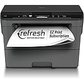 Brother Compact Monochrome Laser Printer, HLL2390DW, Convenient Flatbed Copy & Scan, Wireless Printing, Duplex Two-Sided Prin