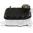 A-Premium Engine Coolant Overflow Recovery Reservoir Tank [with Cap & Sensor] Compatible with Buick Encore 2013-2019 1.4L & Chevrolet Trax 2013-2019 1.4L 1.8L, Petrol - Front Side