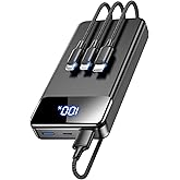 LILIO Portable Charger Power Bank,60,000mAh Battery Pack, 22.5W Power Bank Fast Charging with USB Cable, Phone Charger for iPhone 17/16/15/14/13 All Series/Samsung/Android, Camping Essentials, Black