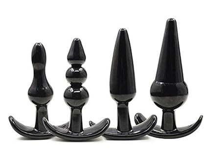 4 piezas plug anal - Juguetes sexuales para adultos de Silicona ...