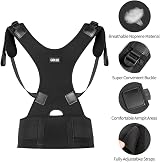 Cotill Posture Corrector Back Brace with Lumbar Support M Size Neoprene view 2