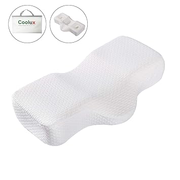 Amazon.com: coolux contorno almohada suave anti ronquido ...