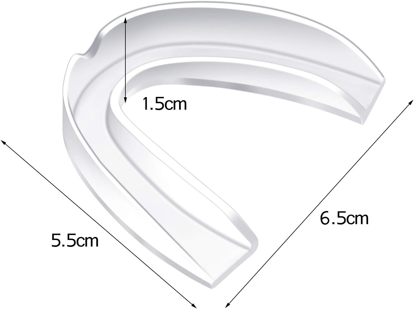 BBTO 20 Pieces Sports Mouth Guards Mouth Protection Athletic Mouth Guard for Kids and Adults (Transparent) : Sports & Outdoors