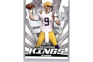 2020 Leaf Draft #85 Joe Burrow RC - LSU Tigers Cincinnati Bengals (Touchdown Kings) (RC - Rookie Card) NM-MT NFL Trading Football Card