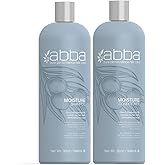 ABBA - Pure Moisture Shampoo & Conditioner Hydrating & Nourishing Value Duo Set – Olive Butter & Peppermint Oil, 32 fl oz Each