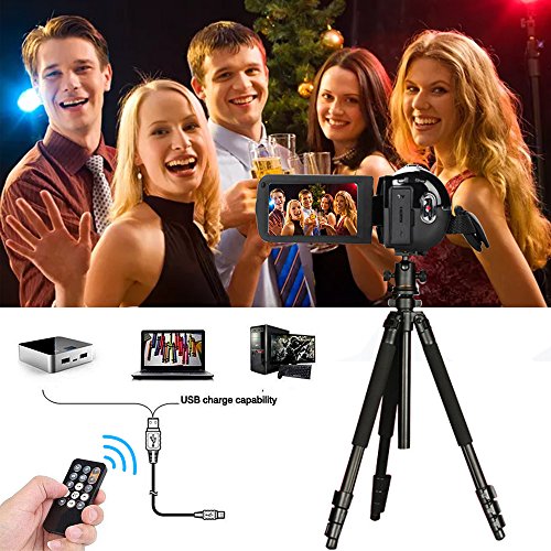 Video Camera Camcorder with IR Night Vision, WEILIANTE 18X Digital Zoom 24.0Mega Pixels Full HD Digital Video Camera Recorder (Two Batteries Included)