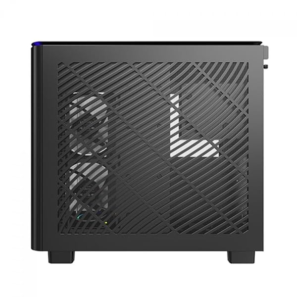 MONTECH KING 95 PRO DUAL-CHAMBER ATX MID-TOWER PC GAMING CASE, HIGH-AIRFLOW, TOOLLESS PANELS, STURDY CURVED TEMPERED GLASS FRONT, 6 ARGB PWM FAN PRE-INSTALLED WITH FAN HUB, BLACK