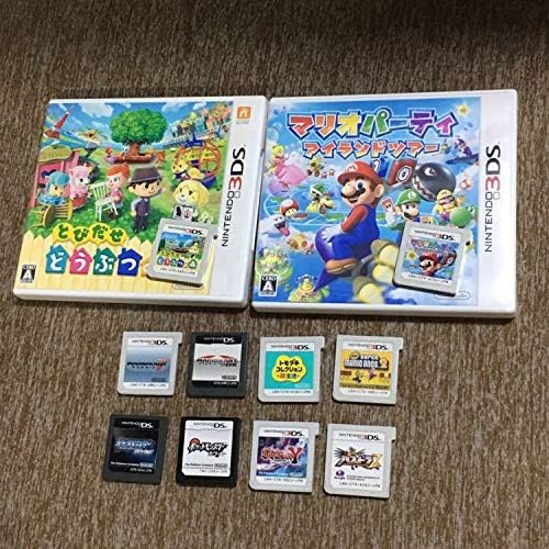 Amazon Co Jp ニンテンドー3ds Ds ソフト セット まとめ売り どうぶつの森 マリオカート7 マリオパーティ ポケットモンスター ホビー 通販