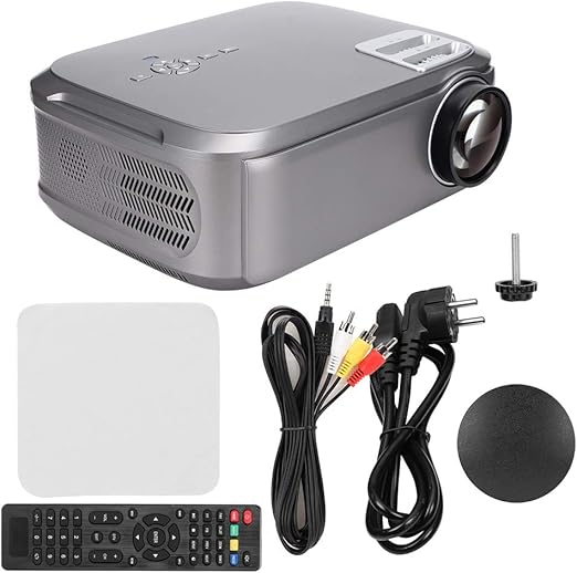 Proyector de cine en casa, 1280 x 768 HD micro-LED, soporta 19 ...