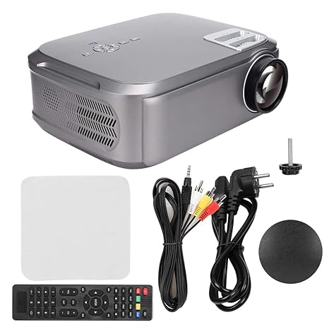 Proyector de cine en casa, 1280 x 768 HD micro-LED, soporta 19 ...
