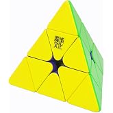 Bukefuno MoYu Weilong Maglev 3x3 Pyramid Magnetic Magic Speed Puzzle moyu 3x3x3 Magic Flagship Maglev Pyraminx Stickerless 3x3 Cube