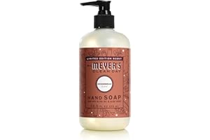 Mrs. MEYER'S CLEAN DAY Liquid Hand Soap, Limited Edition Gingerbread Scent, 12.5 Ounce Bottle